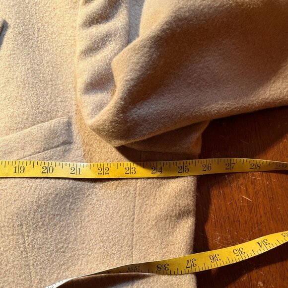 Vintage Gordon Thomas 100% Camel Blazer Mens 48L Oversized Layering Unisex - Picture 8 of 15